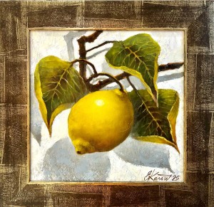 Лимон х.м. 25х25 2025г.